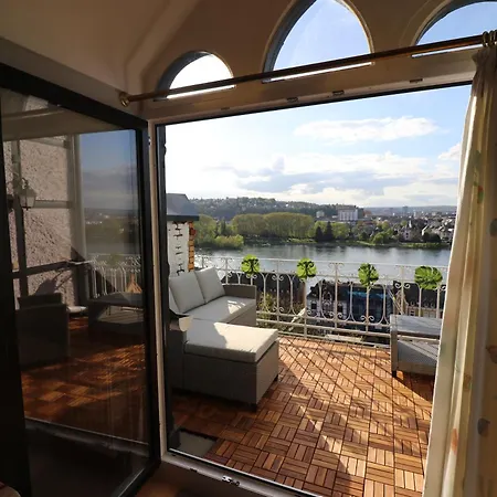 -residenz Josephine- Atemberaubender Rheinblick Bis Zum Deutschen Eck *